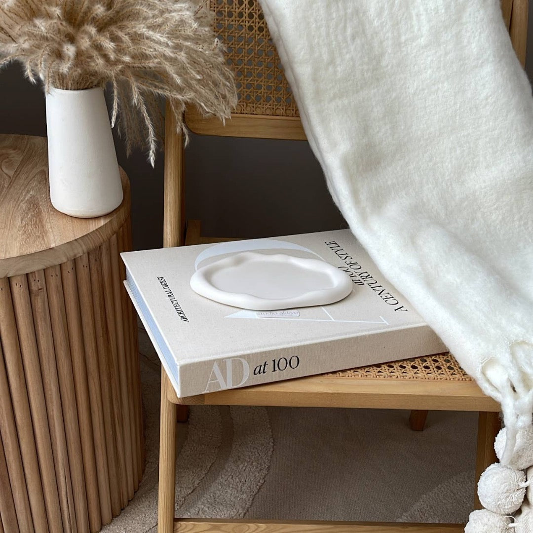 Irregular Oval Cloud Trinket Tray