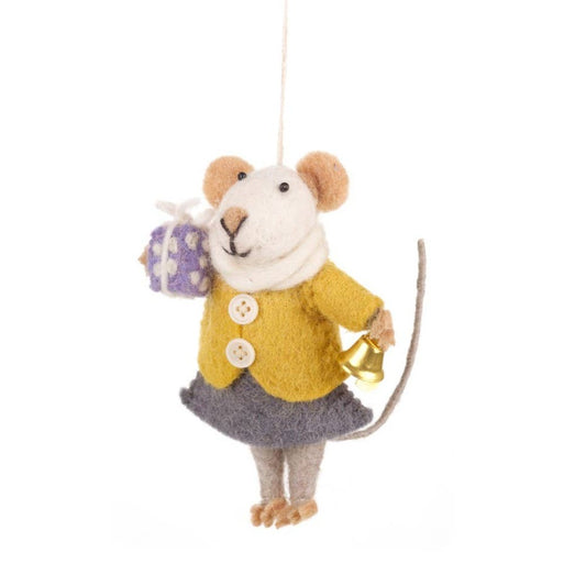 Agnes Mouse Ornament