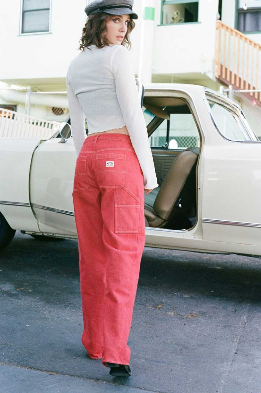 Brixton, Essex Painter Pant, Mars Red