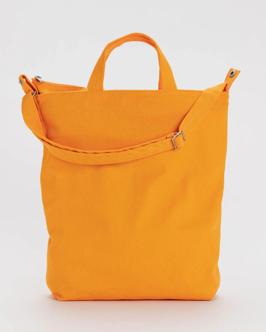 Horizontal Zip Duck Bag, Tangerine