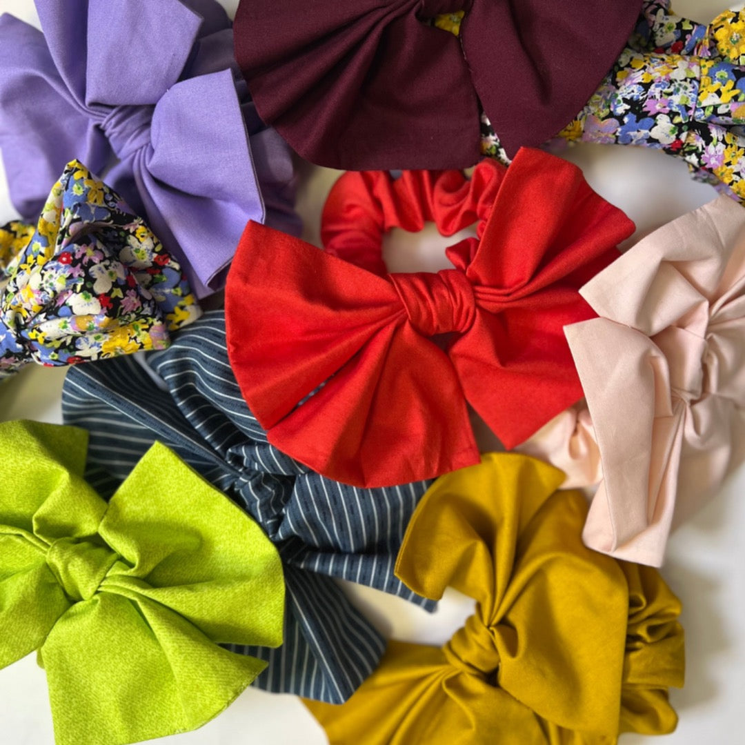 Bow Scrunchies