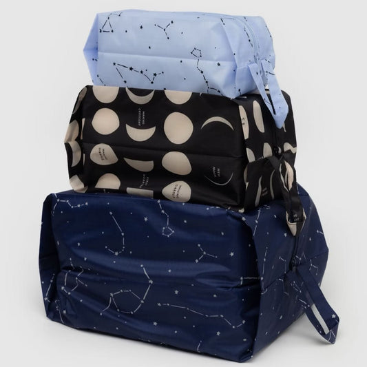 Baggu, 3D Zip Set, Night Sky