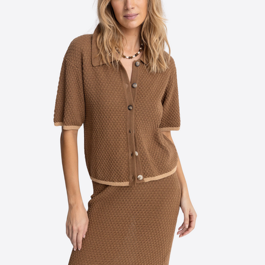 Joni Short Sleeve Knit Shirt