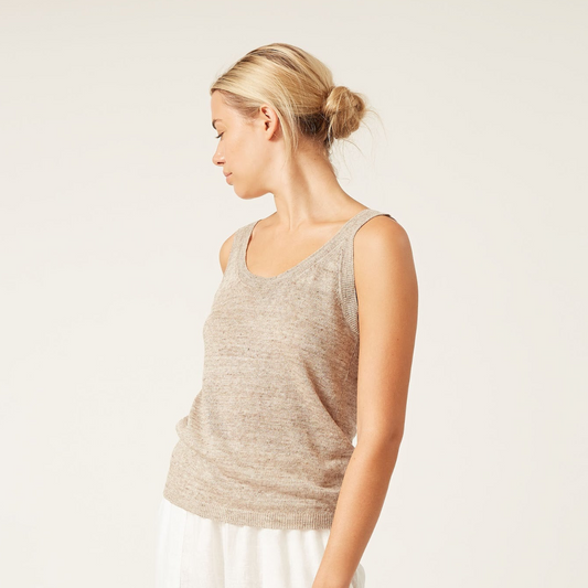 Sue Linen Tank Top