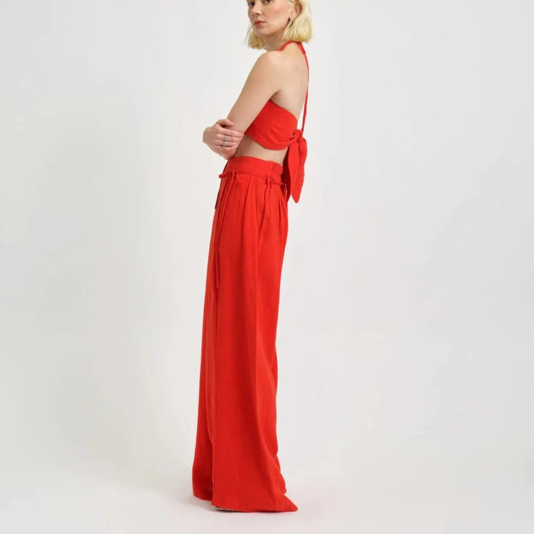 Eliza Faulkner, Romy Pant, Red Linen