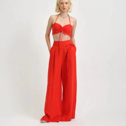 Eliza Faulkner, Romy Pant, Red Linen