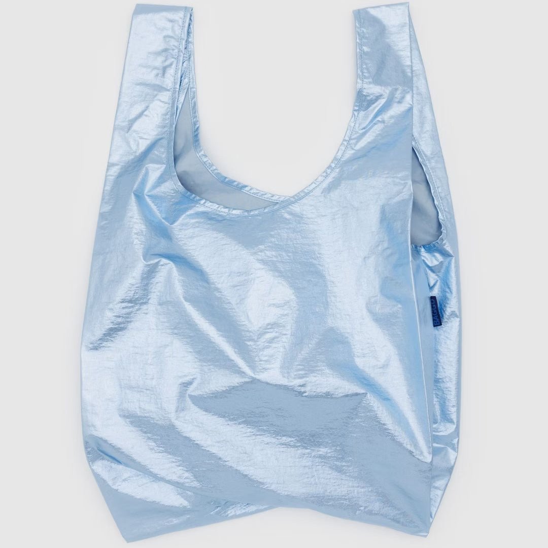 Baggu, Standard Baggu, Metallic Light Blue