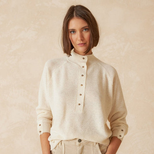 Indi & Cold, Rice Stitch Sweater