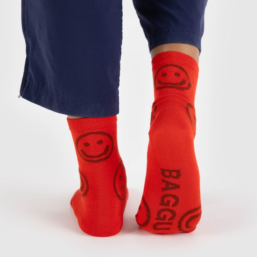 Baggu, Crew Sock, Happy, Various Colours