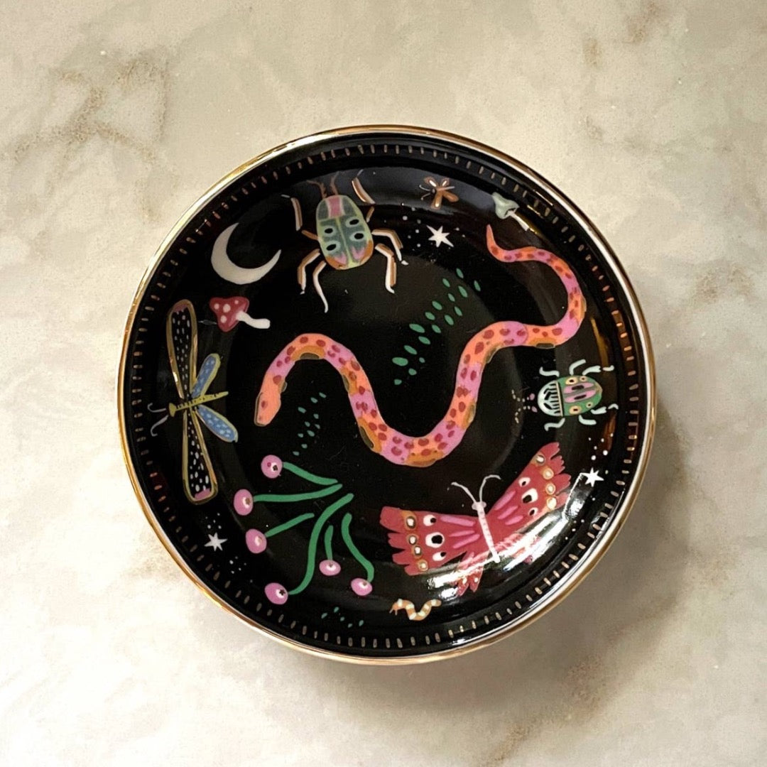 Midnight Garden Trinket Dish